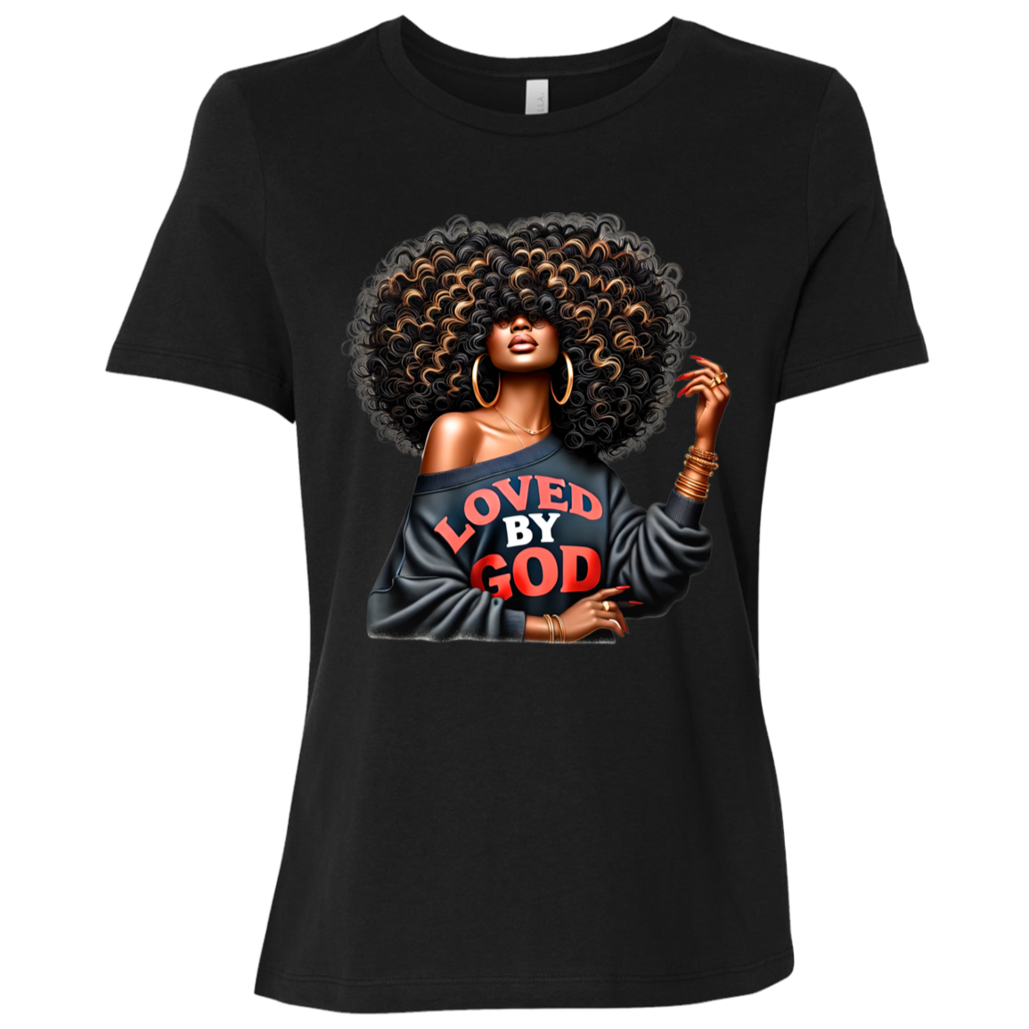 Loved by God Relaxed Jersey Short-Sleeve T-Shirt