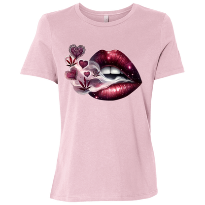 Ladies Cannabis Relaxed Jersey Short-Sleeve T-Shirt