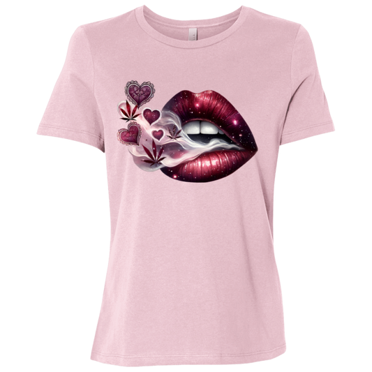 Ladies Cannabis Relaxed Jersey Short-Sleeve T-Shirt