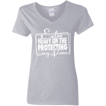 USA Cotton V-Neck T-Shirt - Sustainable and Stylish Design