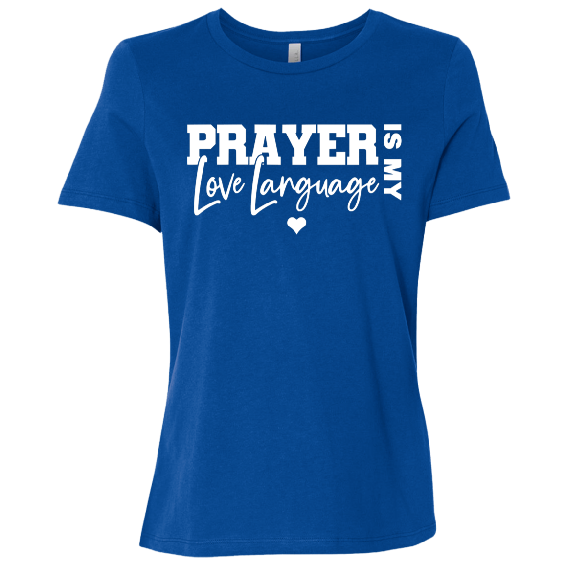 Prayer Is My Love Language Relaxed Jersey T-Shirt