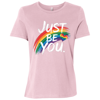 Just Be You  Ladies Relaxed Jersey Short-Sleeve T-Shirt