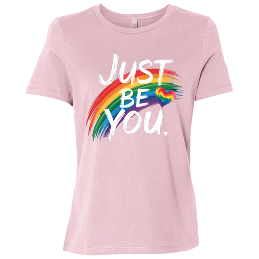 Just Be You  Ladies Relaxed Jersey Short-Sleeve T-Shirt