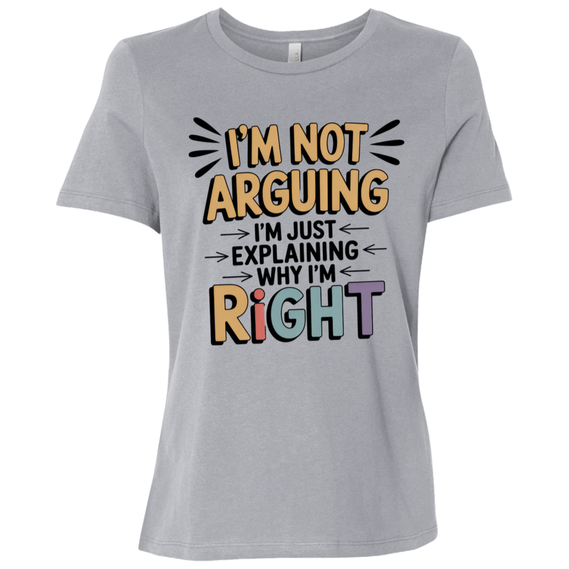 Comfy Cotton Missy Fit Tee - Neutral Colors, Perfect Everyday Wear