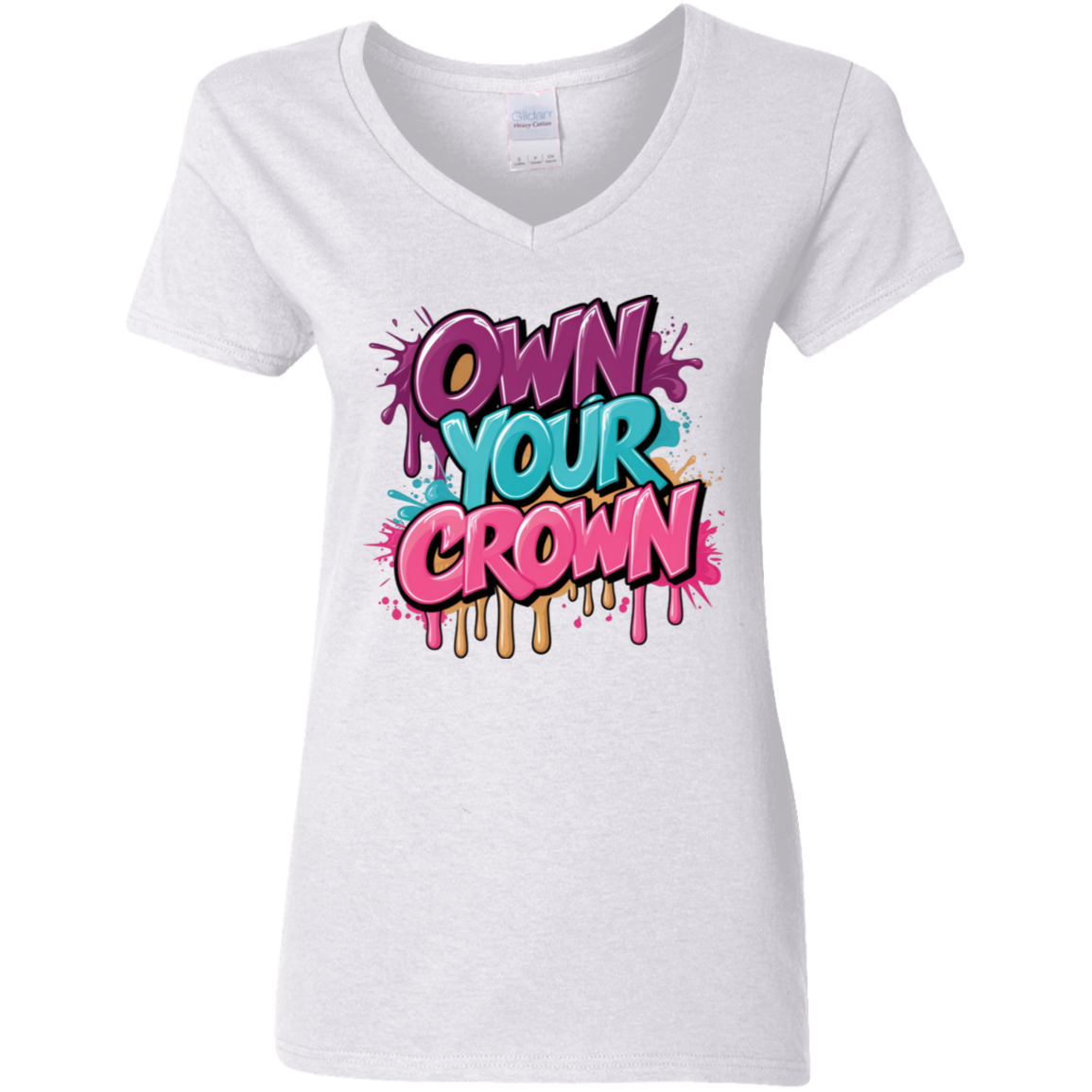 Own Your Crown Women's V-Neck T-Shirt