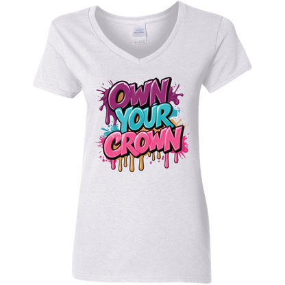 Own Your Crown Women's V-Neck T-Shirt