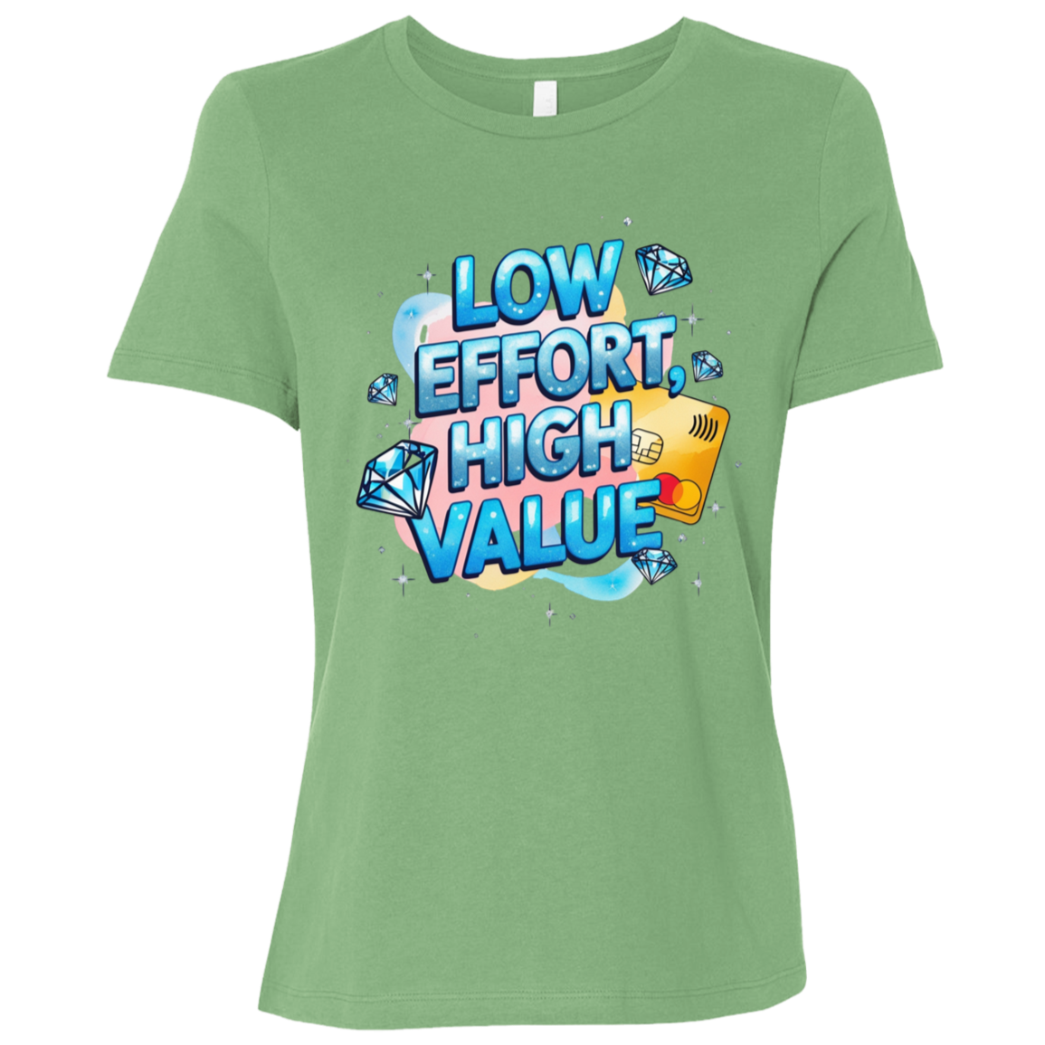 Low Effort High Value Ladies Relaxed Jersey Tee