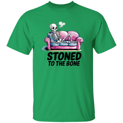 Stoned To The Bone Men's Heavyweight Graphic Tee