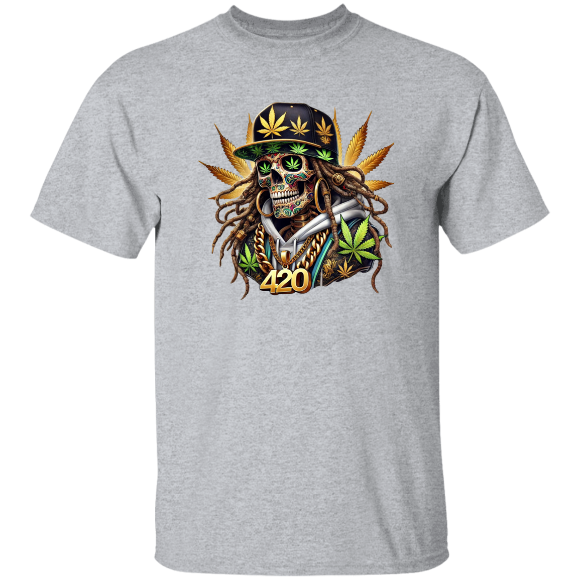 420 Skeleton 5.3 oz. T-Shirt