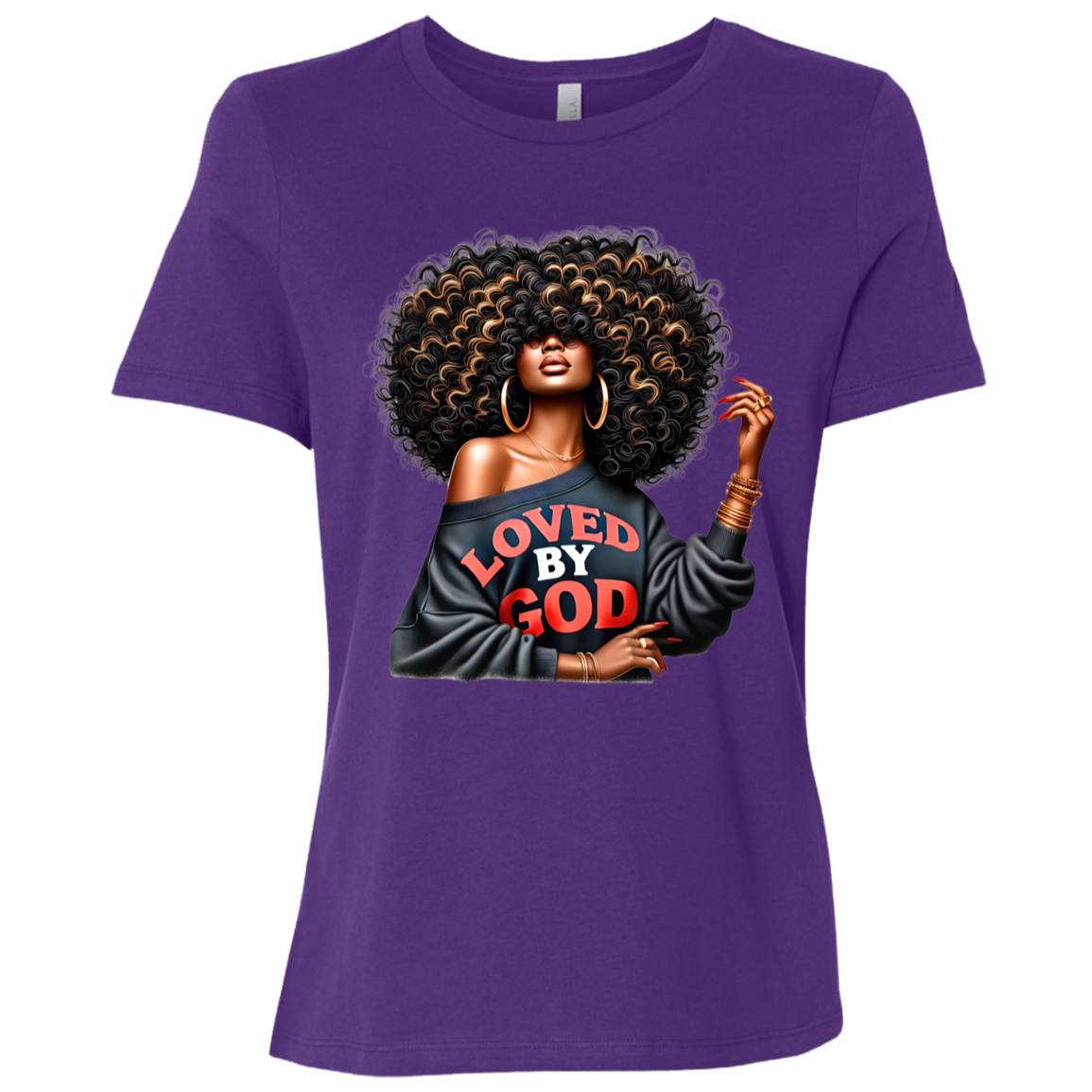 Loved by God Relaxed Jersey Short-Sleeve T-Shirt