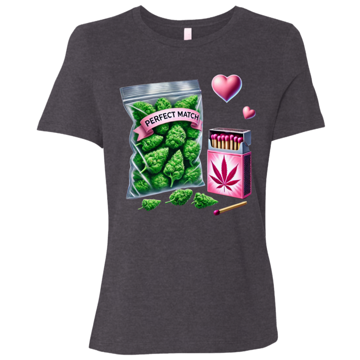 Perfect Match Ladies Relaxed Jersey Short-Sleeve T-Shirt