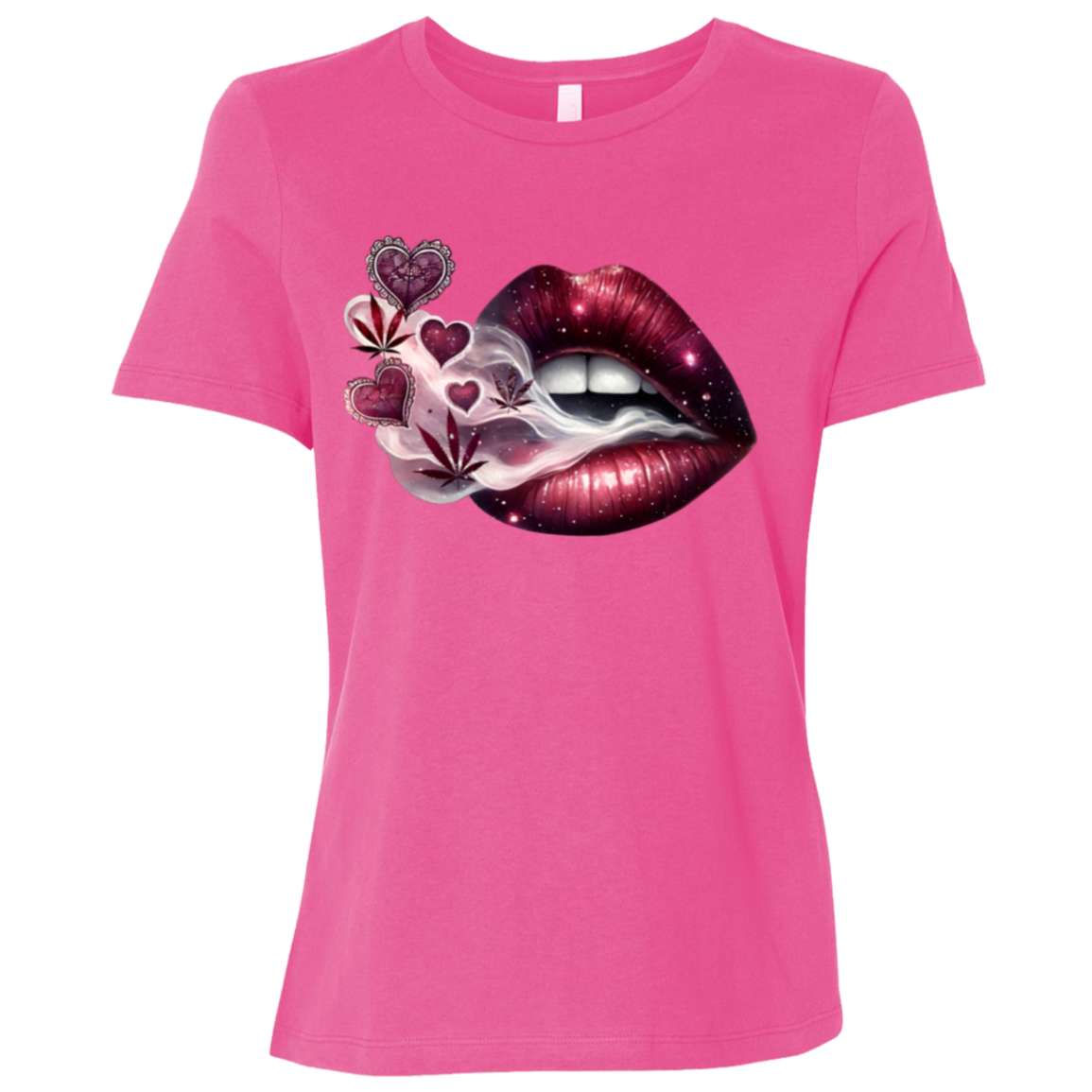 Cannabis Ladies' Relaxed Graphic Tee