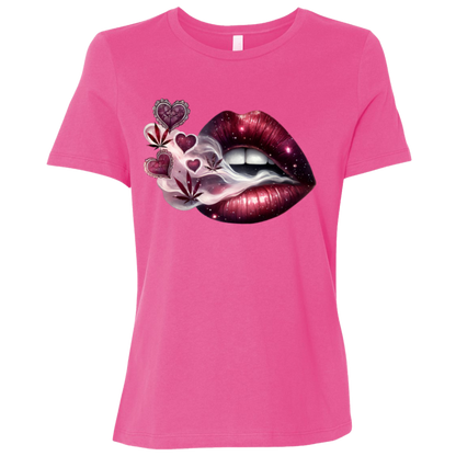 Cannabis Ladies' Relaxed Graphic Tee