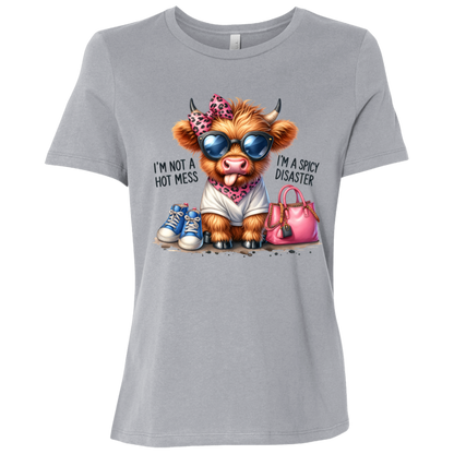 I'm Not a Hot Mess, I'm a Spicy Disaster | Women's Relaxed Fit Tee
