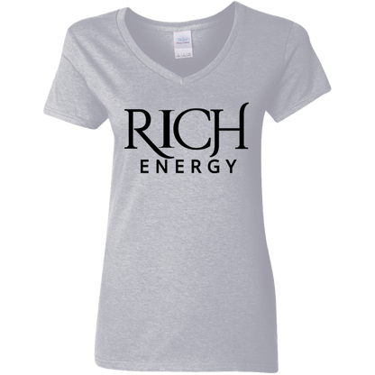 Rich Energy Ladies' V-Neck Tee