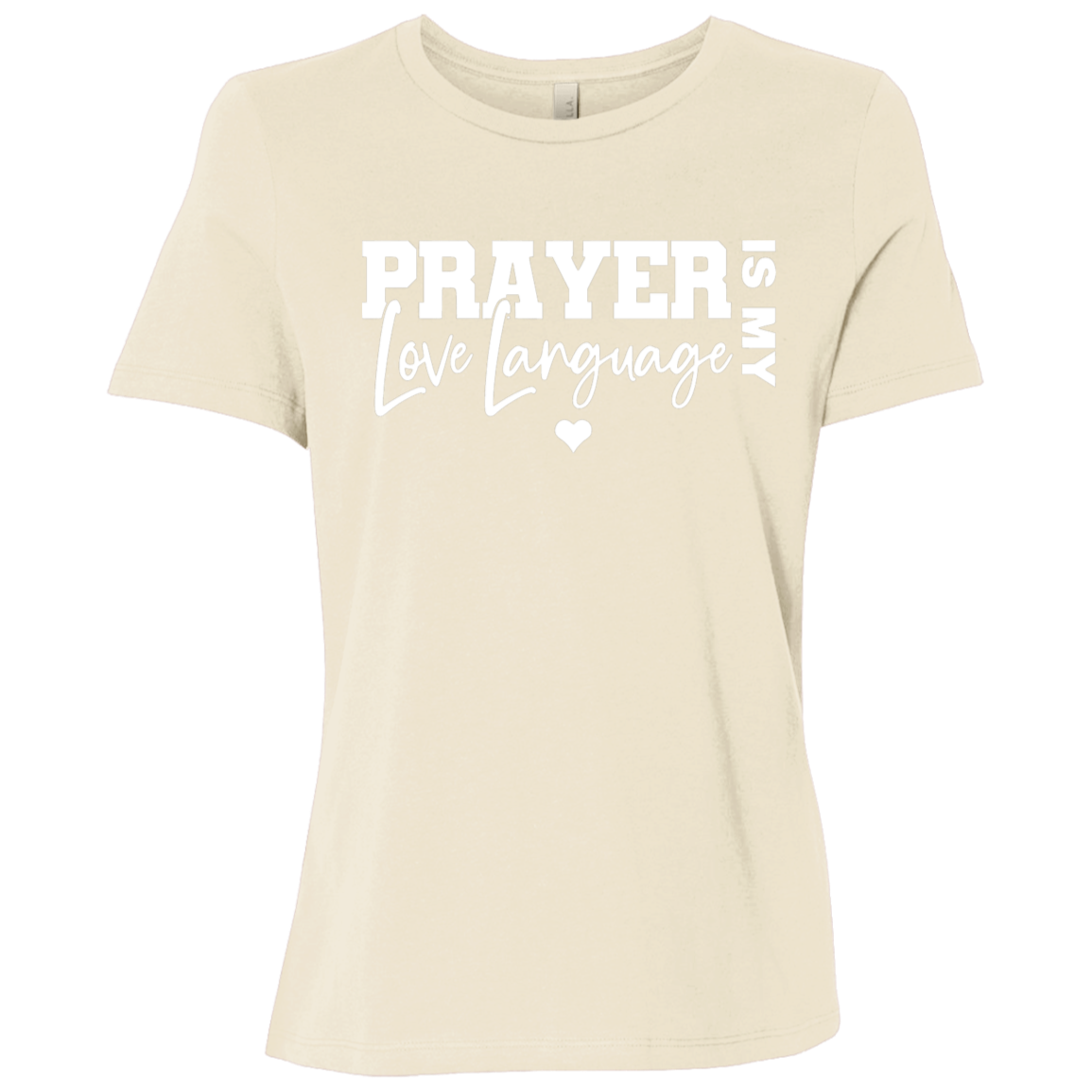 Prayer Is My Love Language Relaxed Jersey T-Shirt