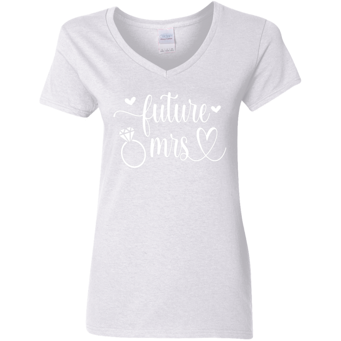 Future MrsLadies' 5.3 oz. V-Neck T-Shirt