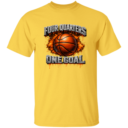 Four Quarters One Goal 5.3 oz T-Shirt