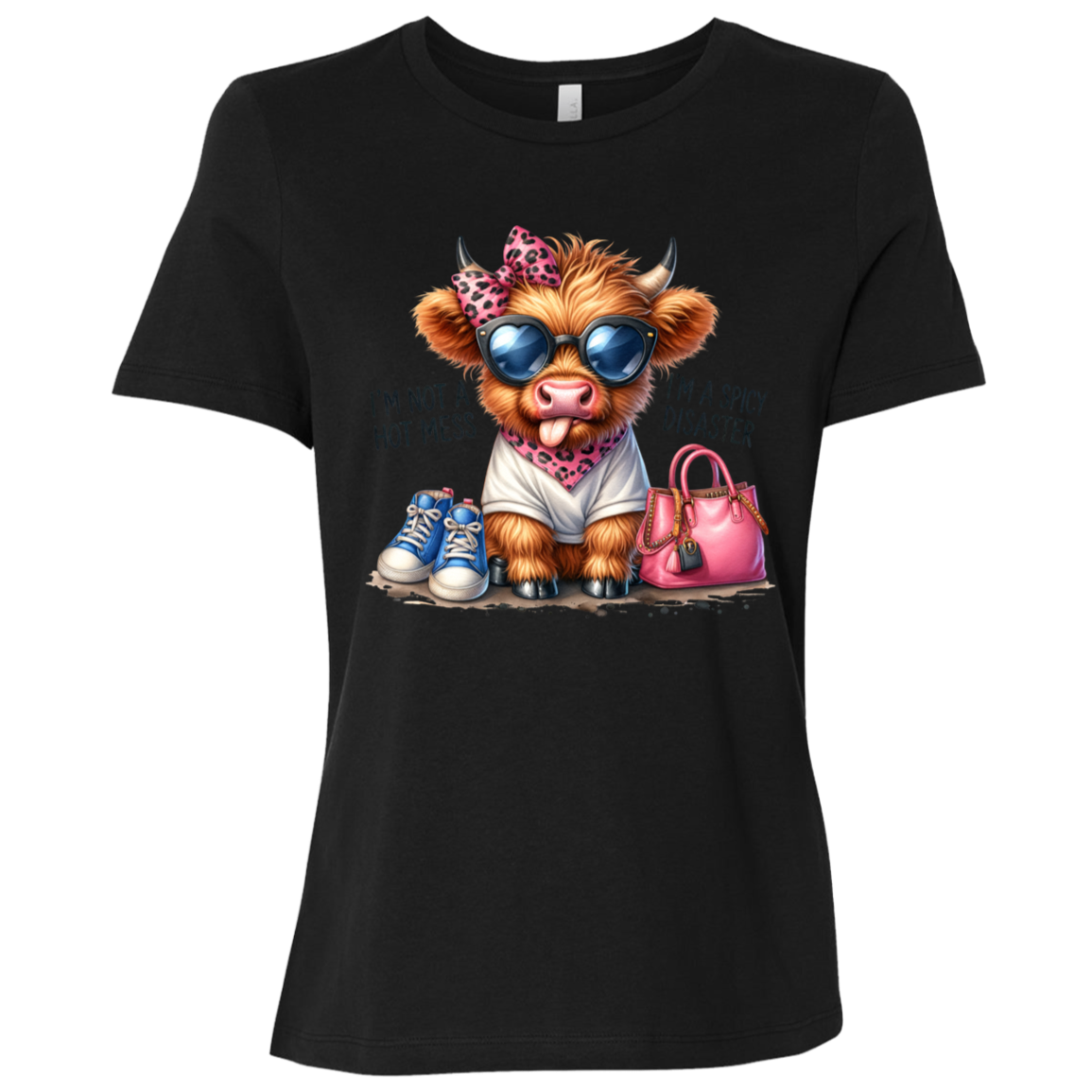 I'm Not a Hot Mess, I'm a Spicy Disaster | Women's Relaxed Fit Tee