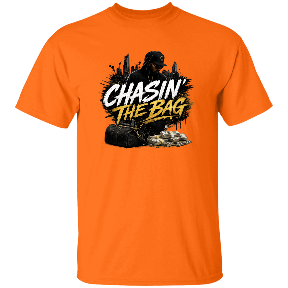 Chasin' The Bag Men's 5.3 oz. Heavyweight T-Shirt