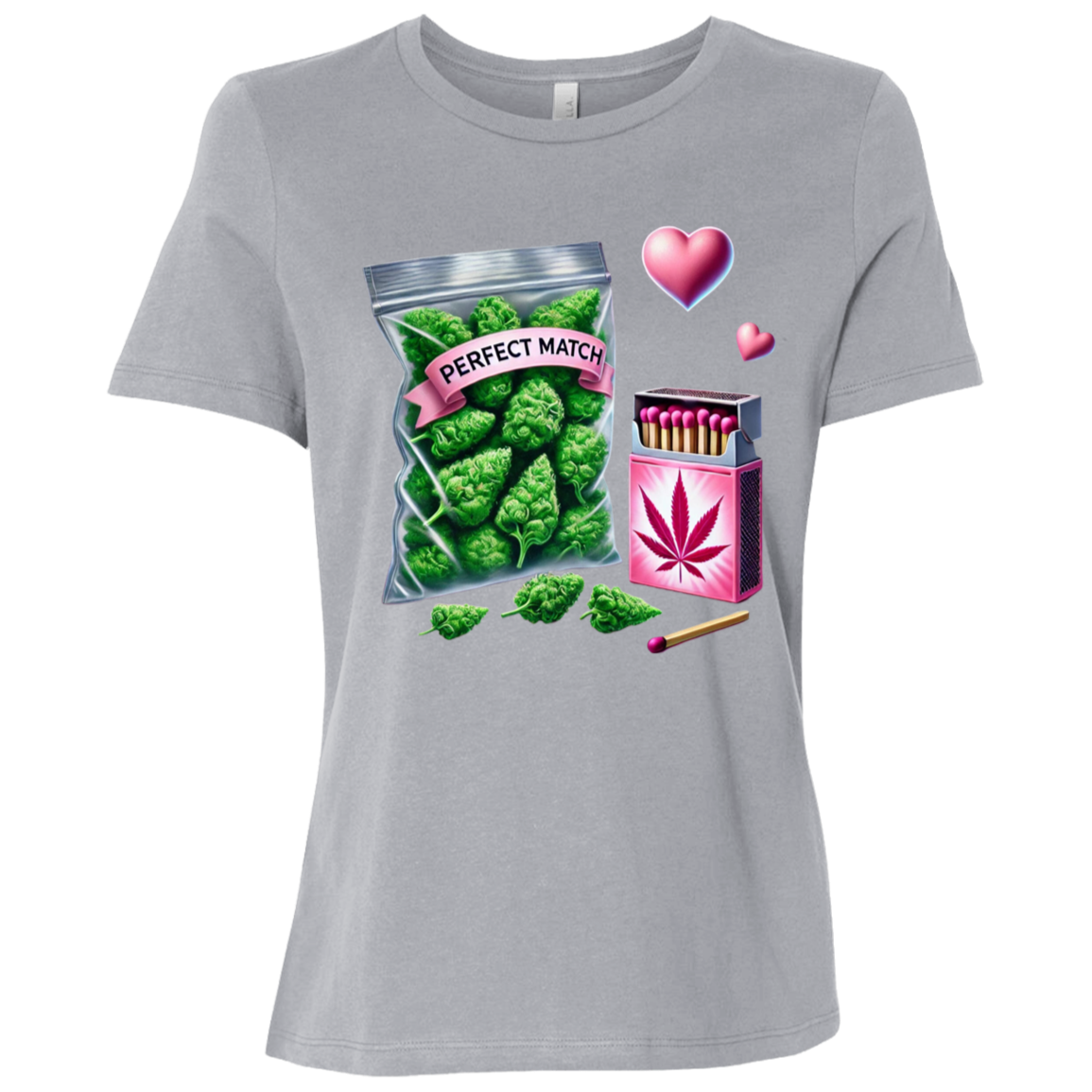 Perfect Match Ladies Relaxed Jersey Short-Sleeve T-Shirt
