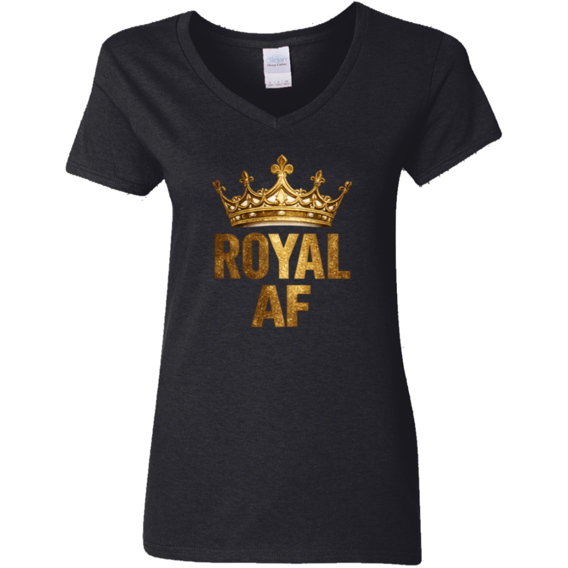 Royal AF V-Neck Tee