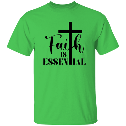 Faith is Essential Men's Heavyweight Graphic Tee