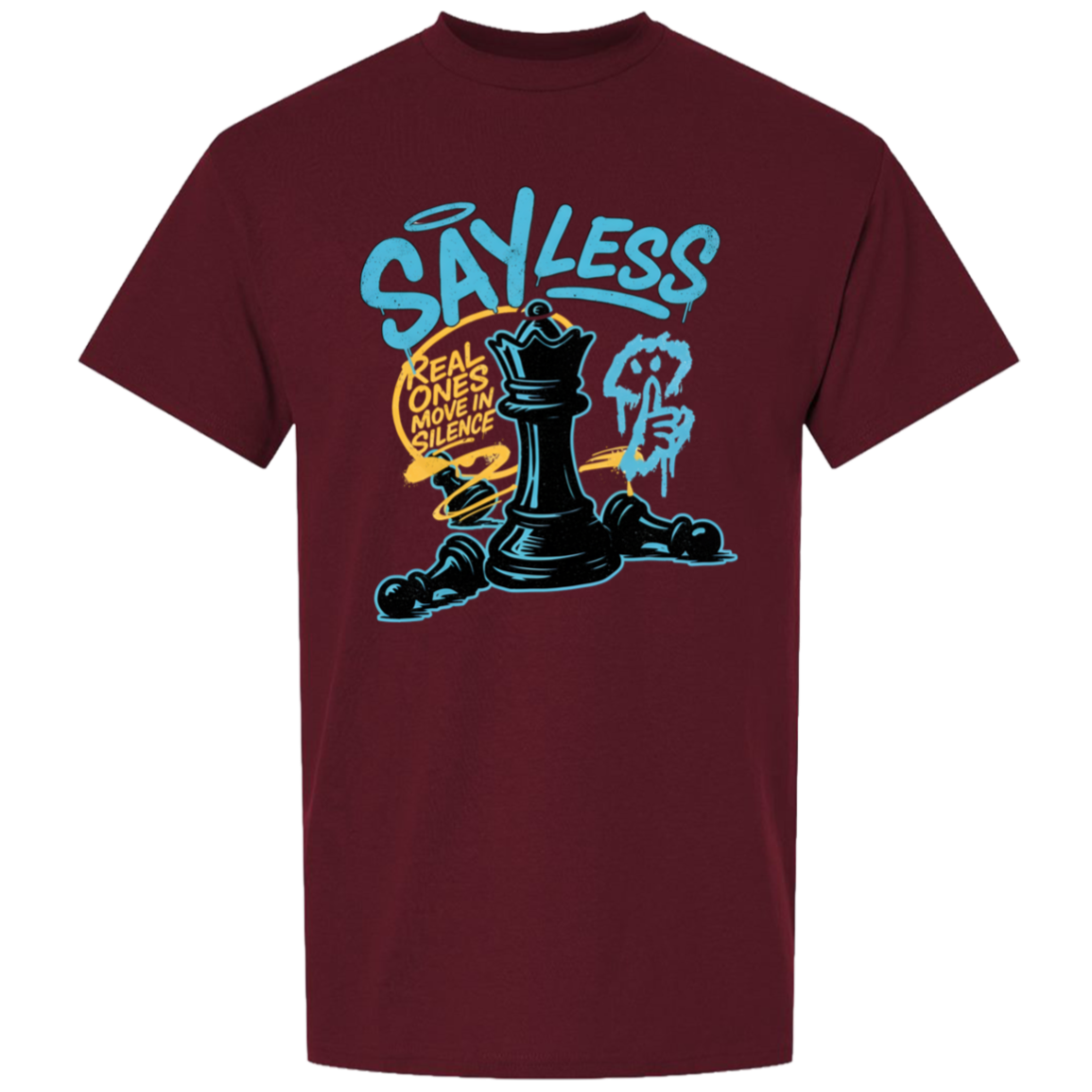Say Less Men's DryBlend Short Sleeve Tee