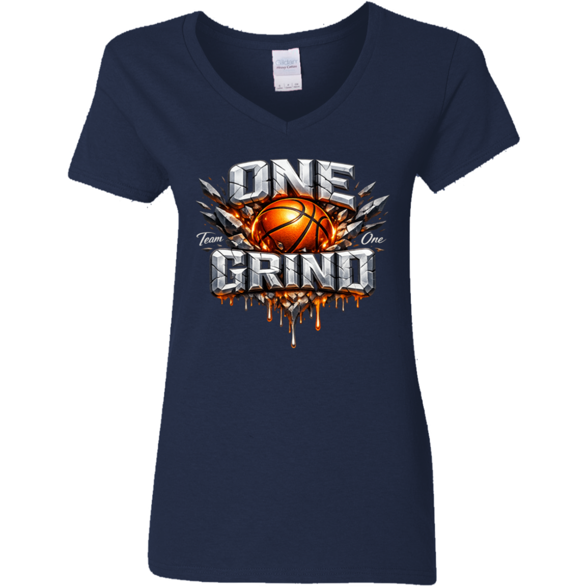 One Grind V-Neck T-Shirt