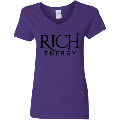 Rich Energy Ladies' V-Neck Tee