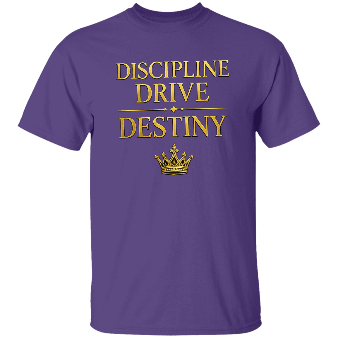 Discipline, Drive, Destiny Men's Heavyweight Graphic Tee