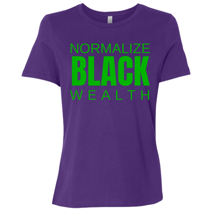 Normalize Black Wealth Tee