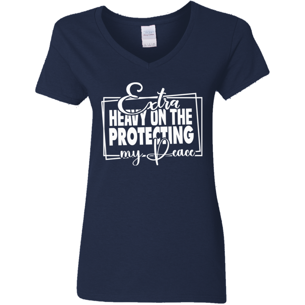 USA Cotton V-Neck T-Shirt - Sustainable and Stylish Design