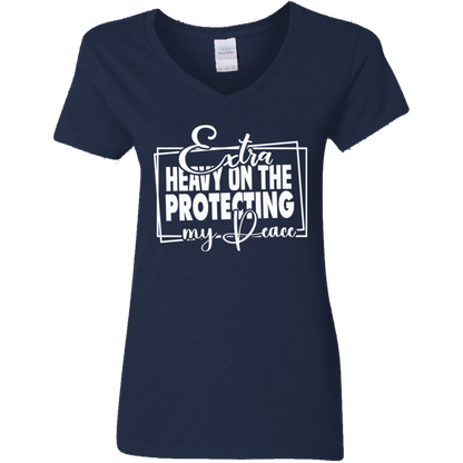 USA Cotton V-Neck T-Shirt - Sustainable and Stylish Design