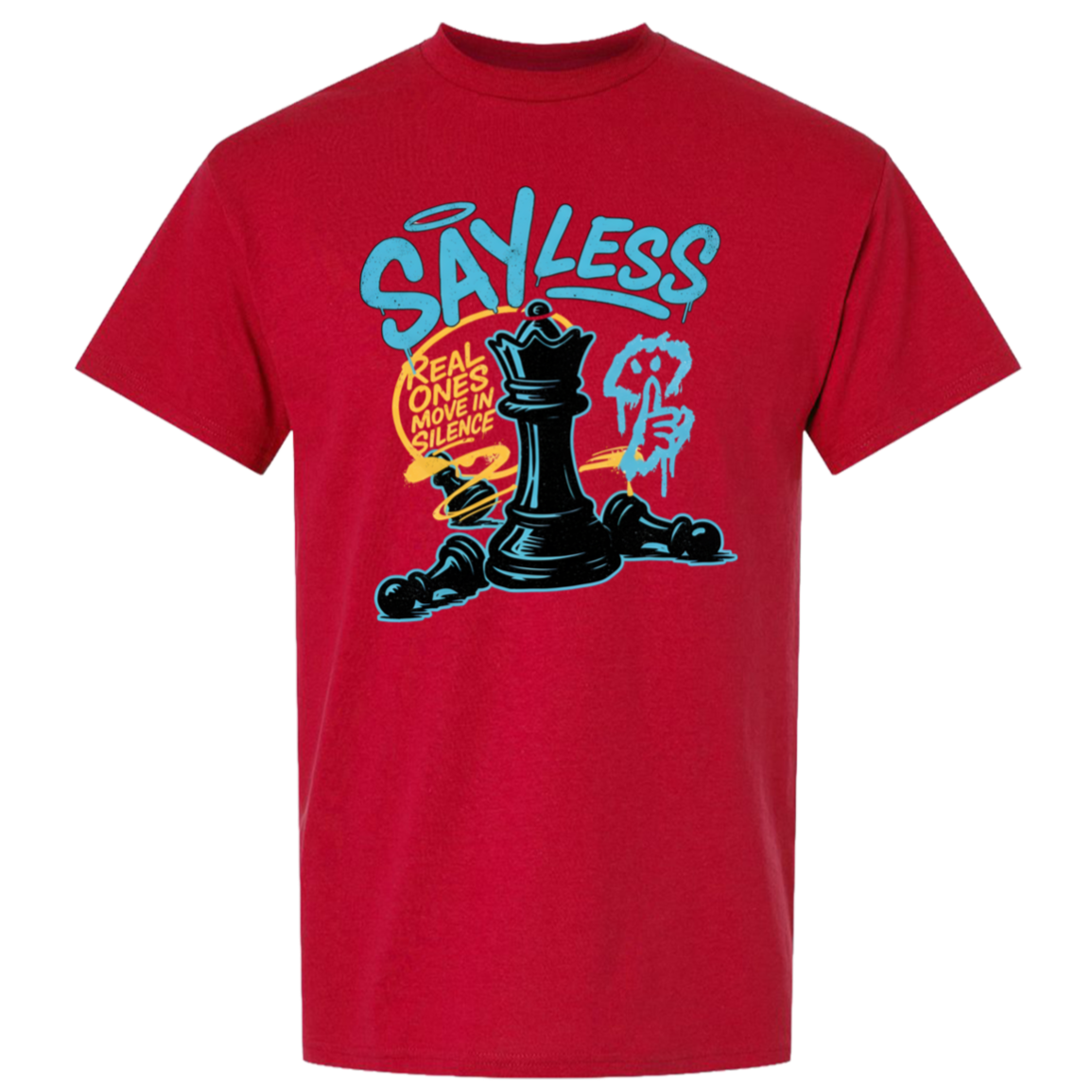 Say Less Men's DryBlend Short Sleeve Tee
