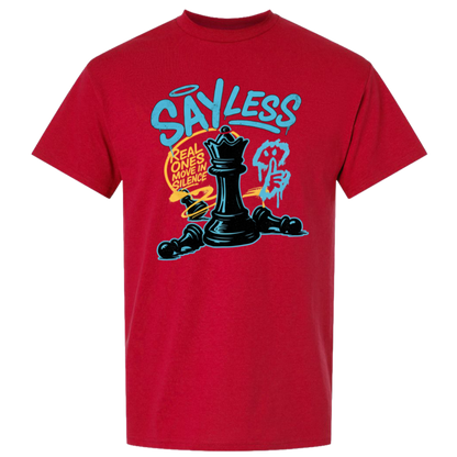 Say Less Men's DryBlend Short Sleeve Tee