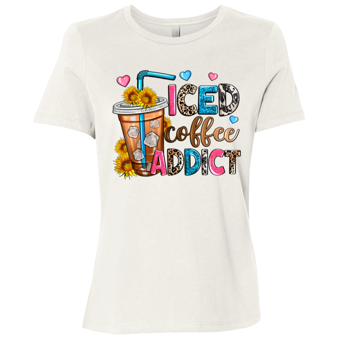 Iced Coffee Addict | Women's Relaxed Fit Tee