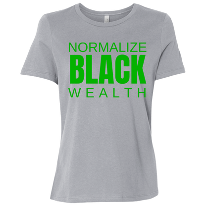 Normalize Black Wealth Tee