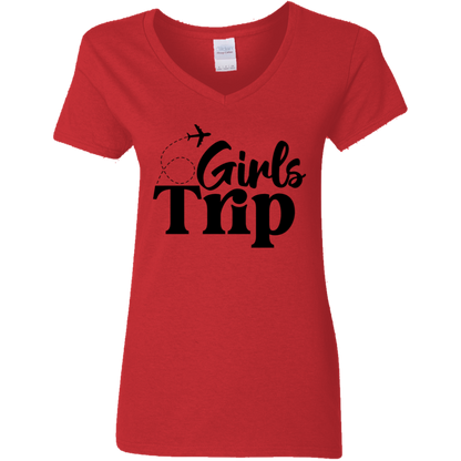 Girls Trip Ladies' V-Neck Tee