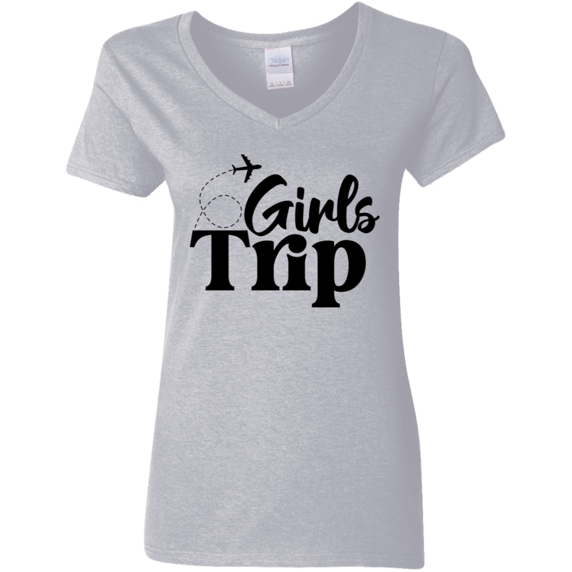Girls Trip Ladies' V-Neck Tee