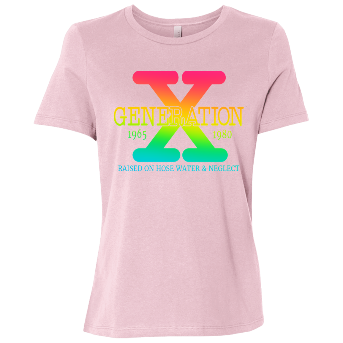 Generation X  Ladies Relaxed Jersey Short-Sleeve T-Shirt