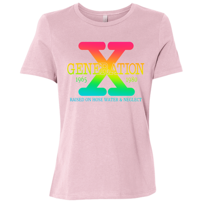 Generation X  Ladies Relaxed Jersey Short-Sleeve T-Shirt