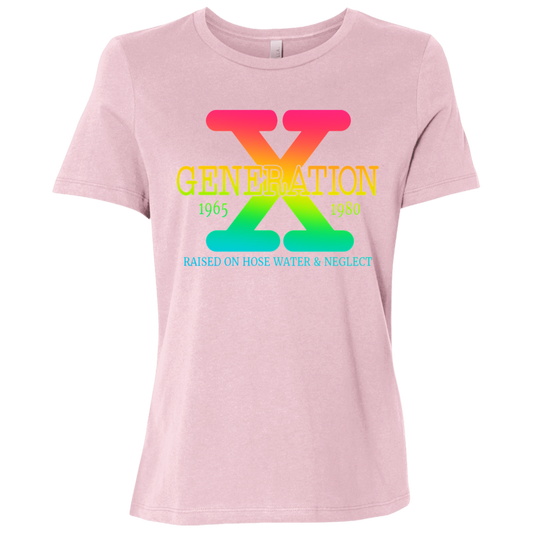 Generation X  Ladies Relaxed Jersey Short-Sleeve T-Shirt
