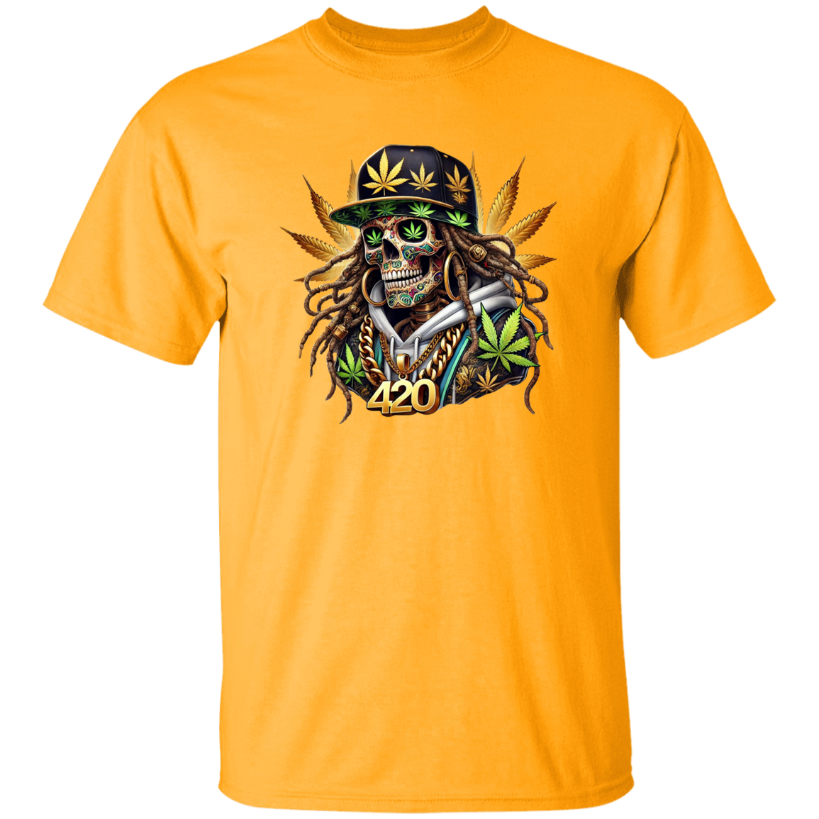 420 Skeleton 5.3 oz. T-Shirt