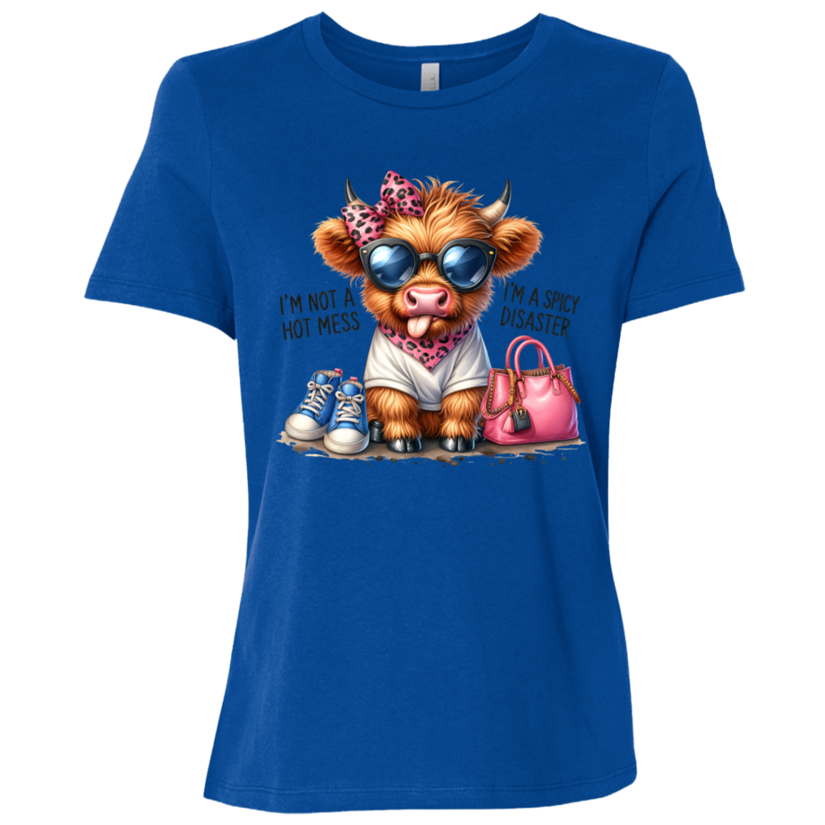 I'm Not a Hot Mess, I'm a Spicy Disaster | Women's Relaxed Fit Tee