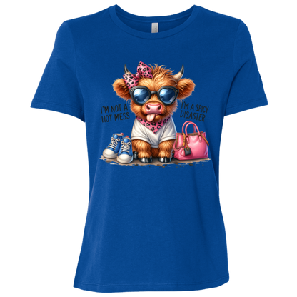 I'm Not a Hot Mess, I'm a Spicy Disaster | Women's Relaxed Fit Tee