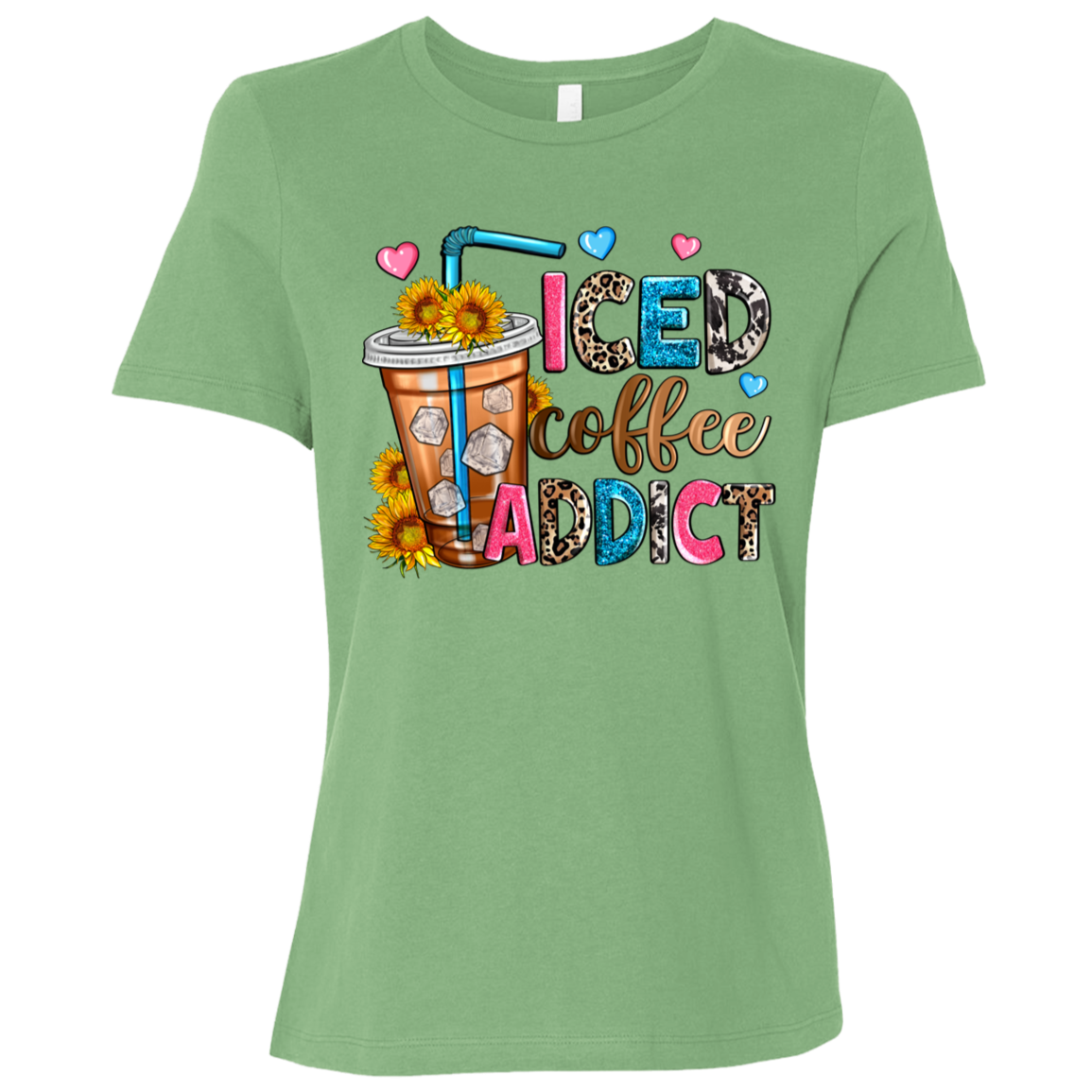 Iced Coffee Addict | Women's Relaxed Fit Tee
