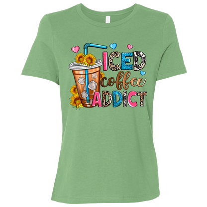 Iced Coffee Addict | Women's Relaxed Fit Tee