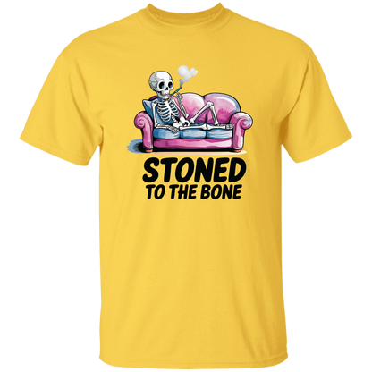 Stoned To The Bone Men's Heavyweight Graphic Tee