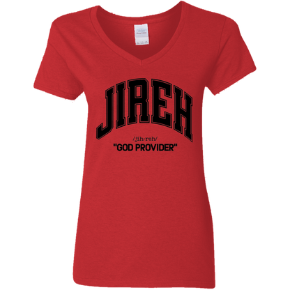 Jireh Ladies' V-Neck T-Shirt
